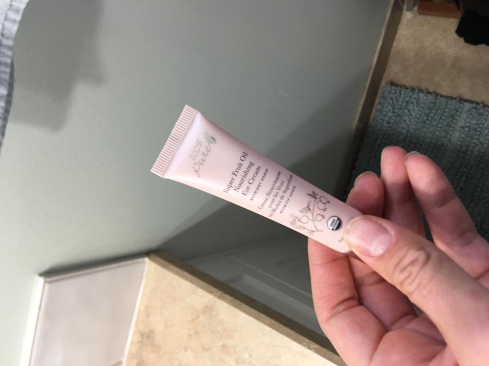 Super Fruit Oil Nourishing Eye Cream - Customer Photo From Mary L.