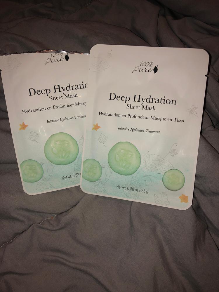 Deep Hydration Sheet Mask - Customer Photo From Brittany