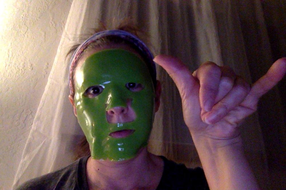 Green Tea Water Bomb Mask - Customer Photo From Dyane Harwood