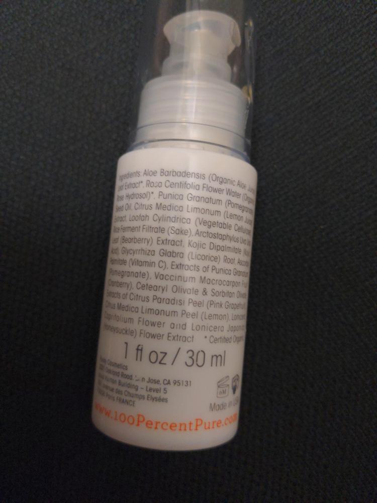 Brightening Serum - Customer Photo From Ali