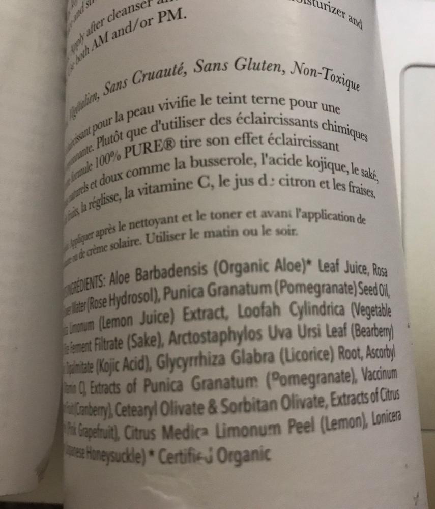 Brightening Serum - Customer Photo From Swa S 
